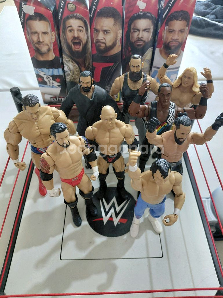 wwe 피규어 정리 ㆍ피규어 교환도 가능--0