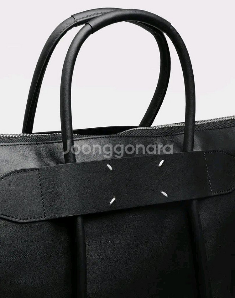 마르지엘라 레더 토트백 라지사이즈--1