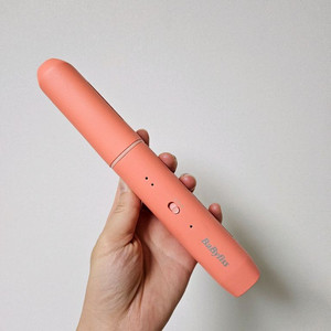[처분Sale] 바비리스 컬러핏 미니 무선고데기 코랄블