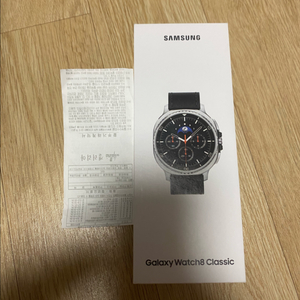 갤럭시워치8 클래식46mm 블랙 블루투스 미개봉 팝니다