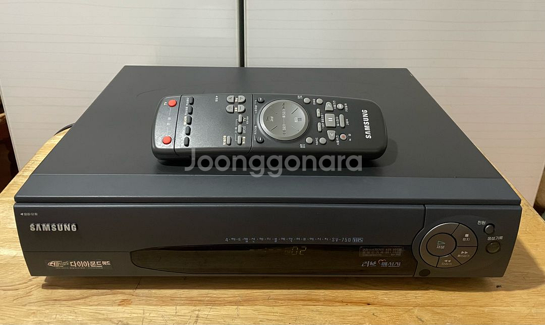 고급기종 삼성 비디오 플레이어 4 헤드 상태 좋고 되감--4