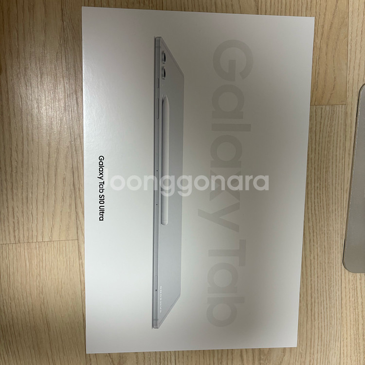 갤럭시탭s10 울트라 512GB WIFI 실버 +거치대--3
