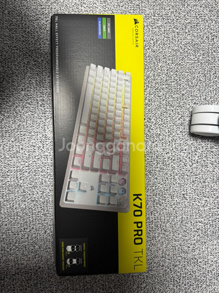 커세어 K70 PRO TKL 화이트--0