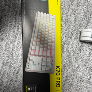 커세어 K70 PRO TKL 화이트