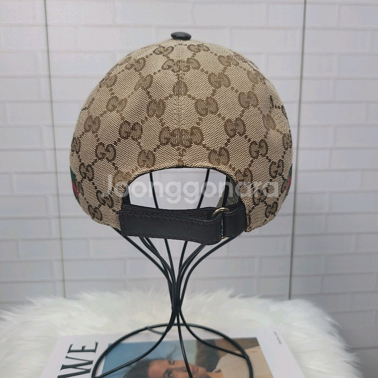 GUCCI 구찌 모자 볼캡 캡 58cm M 사이즈--2
