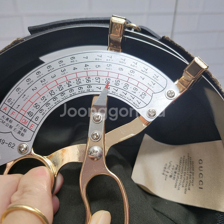 GUCCI 구찌 모자 볼캡 캡 58cm M 사이즈--9