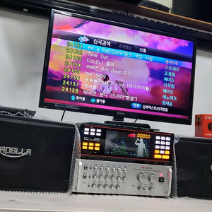 금영노래방기기세트. 악보기능!