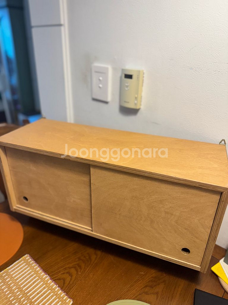 원목 슬라이딩 수납장(Wall slide cabinet--2