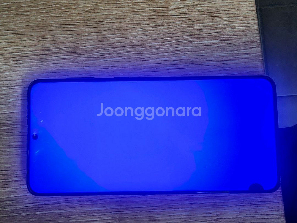 갤럭시s21+ 256G 블랙 흑점 있어요--8