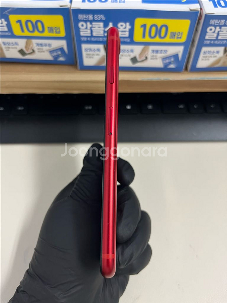 아이폰Se3 128G 레드 S급!--4