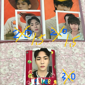 샤이니 키 기범 민호 콜렉트북,포토팩 포카 양도