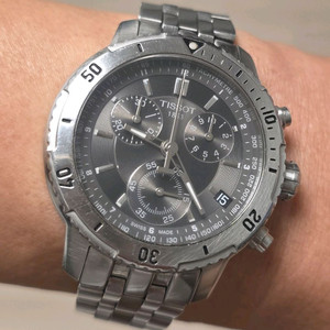 티쏘 (TISSOT) PRS200 메탈 시계 보증서포함