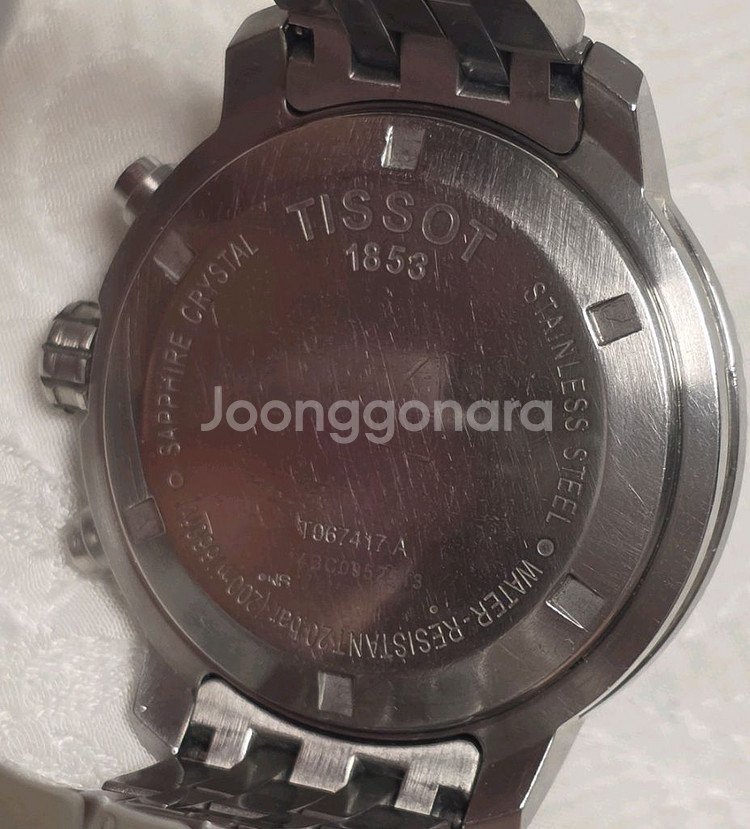 티쏘 (TISSOT) PRS200 메탈 시계 보증서포함--2