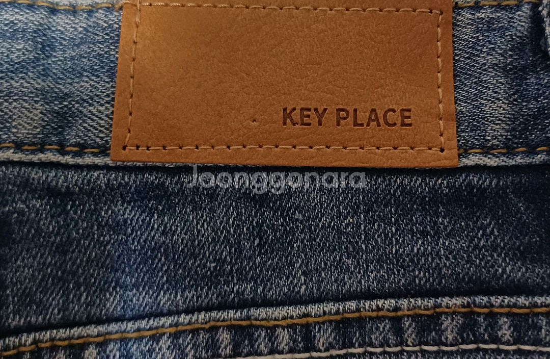 키플레이스 데님 부츠컷 청바지 S KEYPLACE--4