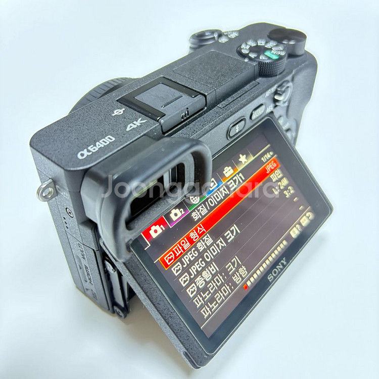 소니 A6400 본체--4