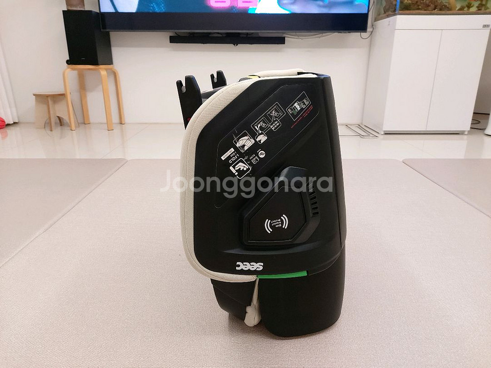 시크 아이폴드 휴대용 카시트 S급[아이보리]인천 용산--9