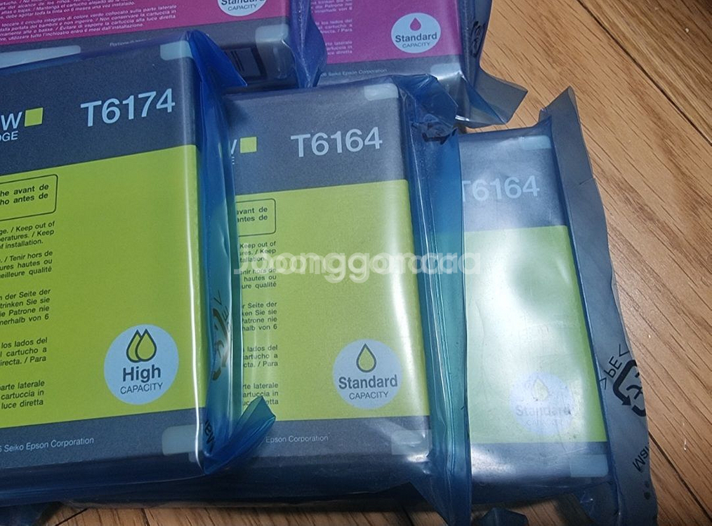 엡손 잉크 T6163, T6164 팝니다.--2