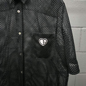 디올 메쉬 하트로고 반팔 셔츠 39