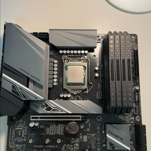 Z590M + 11900K + 도미네이터 32기가 램
