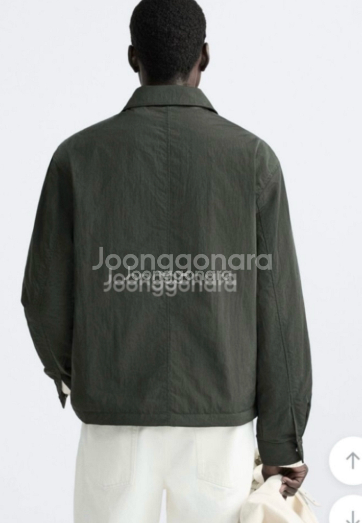 자라 하이테크 오버셔츠--2