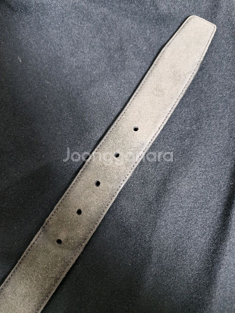 몽블랑 신사정장 가죽벨트 정품--4