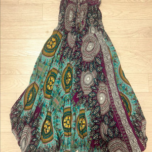 빈티지 히피 보헤미안 벌룬팬츠