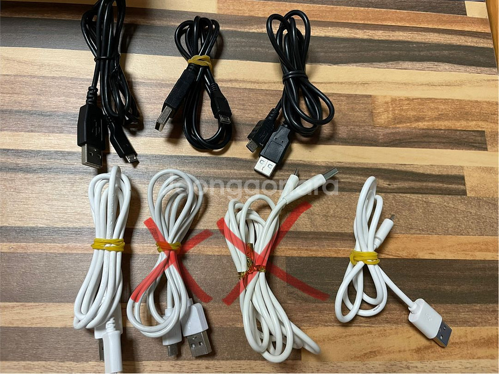 USB - 5핀 충전 케이블 1개당 1천원--0