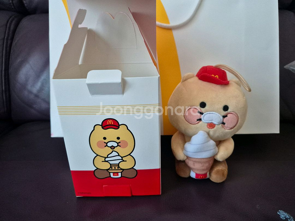 맥도날드 춘식이 인형 세트--1