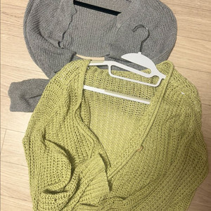 [1+1] 여름 니트 가디건