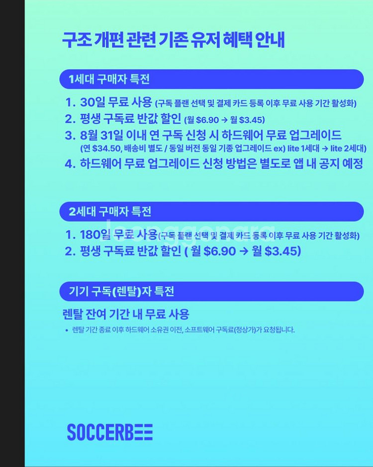 사커비 1세대 PRO GPS 트래커 세트--2
