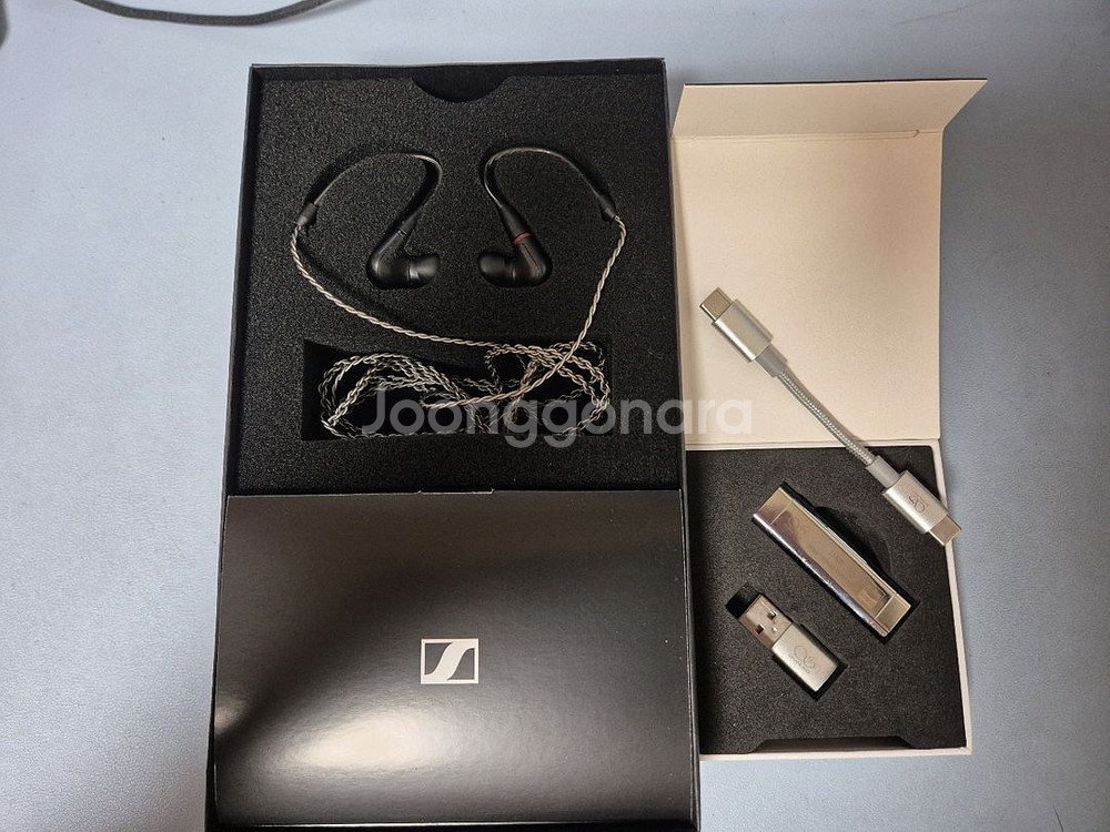 젠하이저 ie200 이어폰 샨링 ua2 dac 풀박스--1