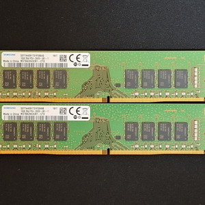 삼성 메모리 DDR4 2666V 32GB(16GB두개)