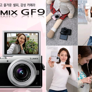 파나소닉 루믹스 GF9 + 12-32 렌즈 4K,풀터치