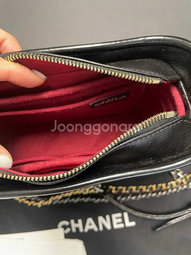 (새상품급) 샤넬 가브리엘 호보백 스몰 블랙--2