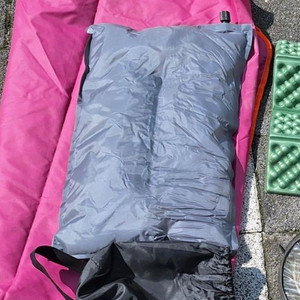 에어 젤리쿠션베개펌프필요없이 공기 자동충전되요편하고 푹
