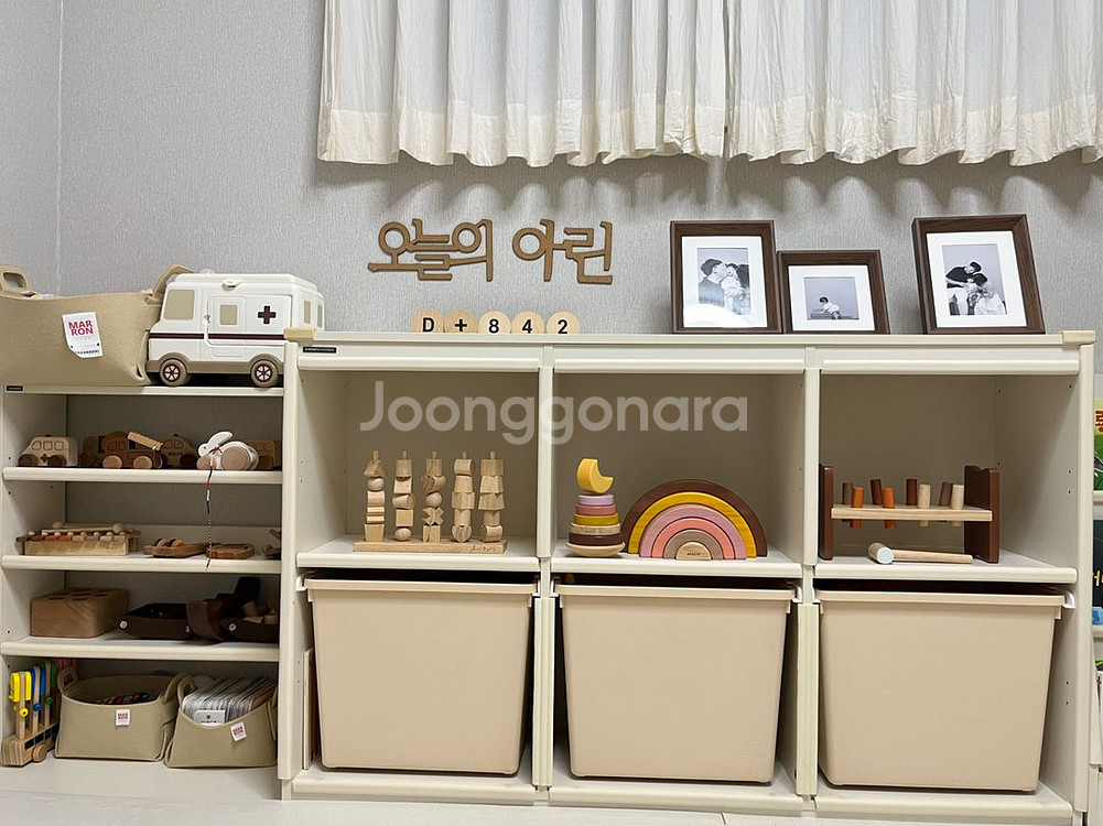 한샘 샘키즈 교구장, 책꽂이 일괄 3개--0