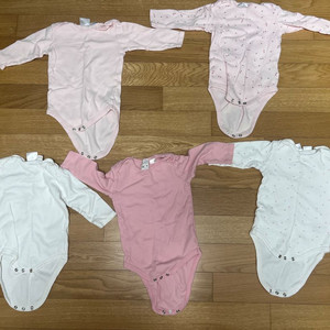 ZARA 80 아기 바디수트 5벌 일괄