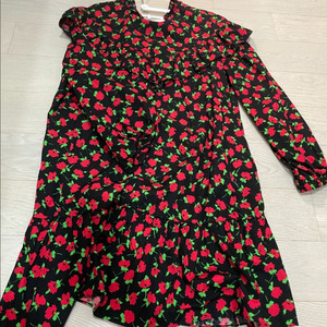 Zara 자라 레드 플라워 원피스