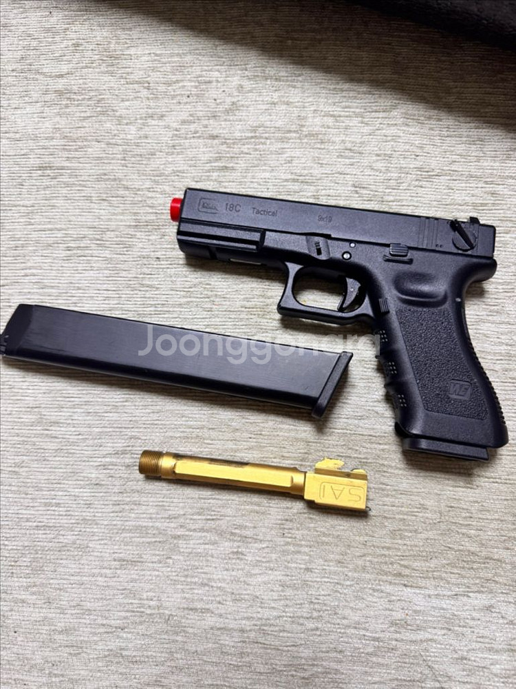 WE GLOCK 18C, HK45, ICS PDW9--2