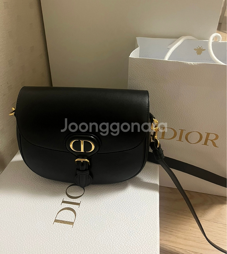 디올 바비백 블랙--0