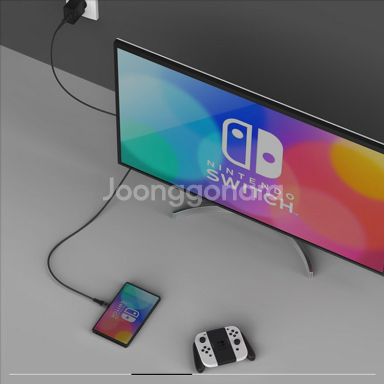 C타입 to HDMI PD충전 HDR 케이블--1