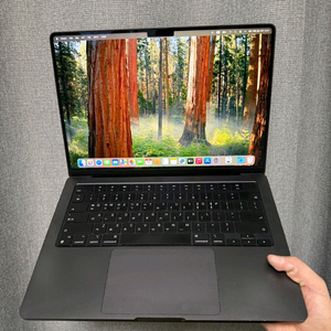 맥북프로 m3pro 14인치 18g ram 512ssd