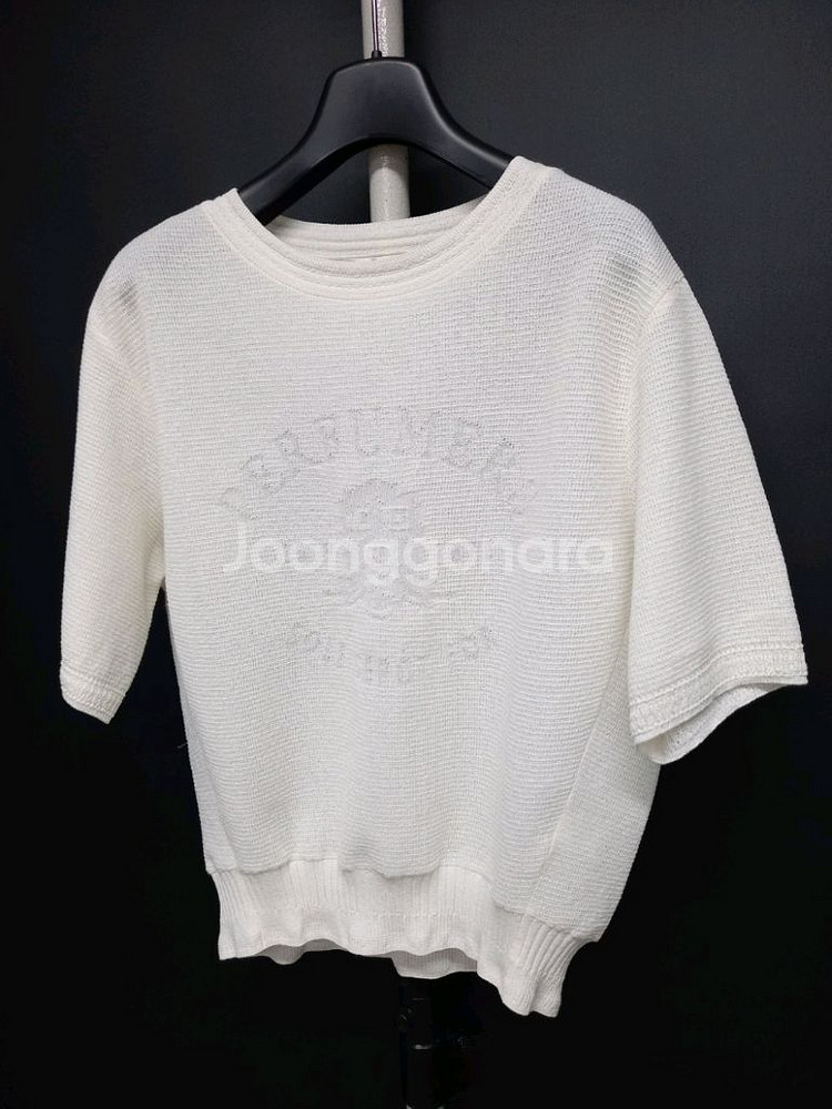 SJSJ 춘하 폴리 면 니트블라우스 F 33-77--2