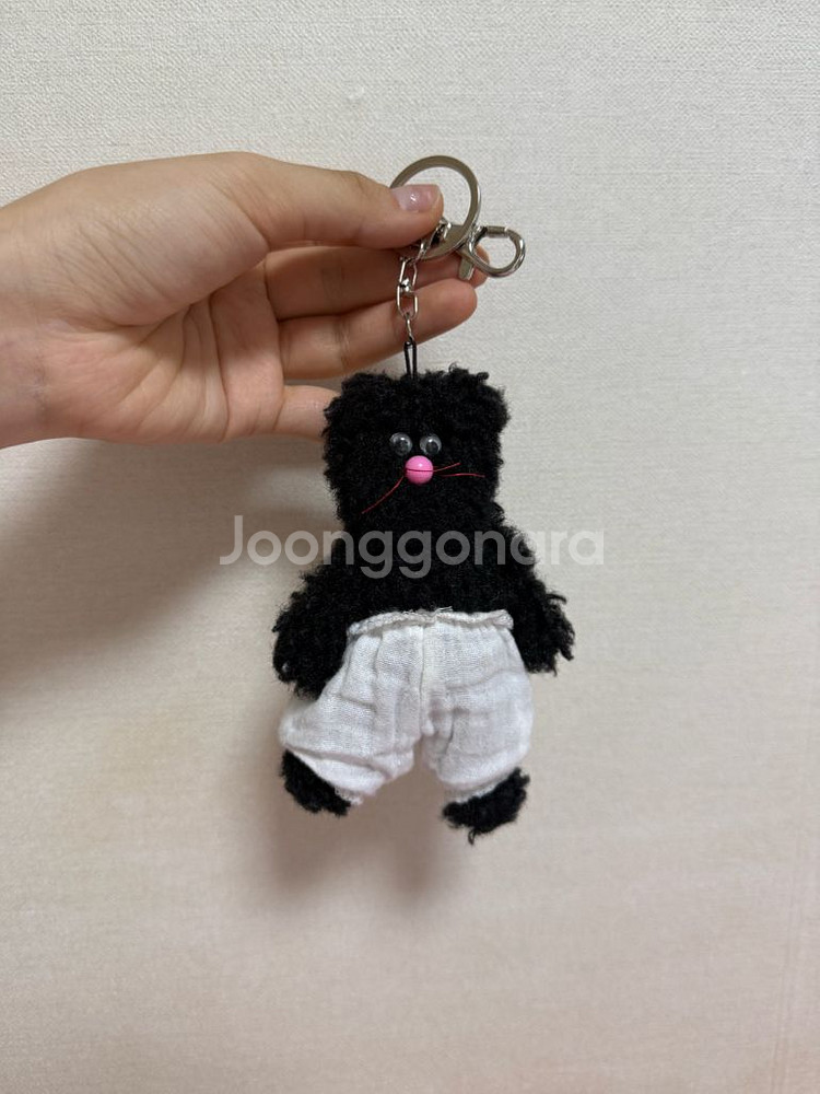 모남희 블핑 곰돌이 인형 키링--0