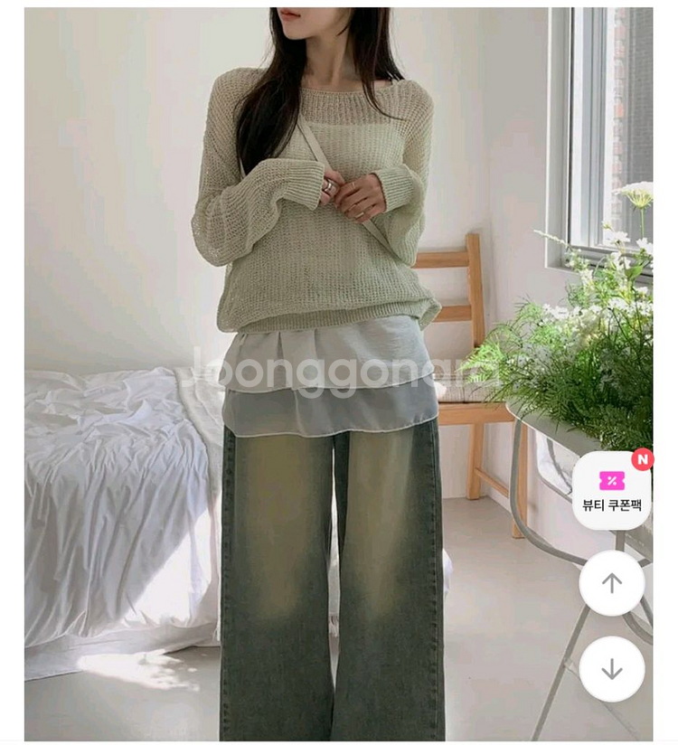 레이어드 미니 나시 원피스--1