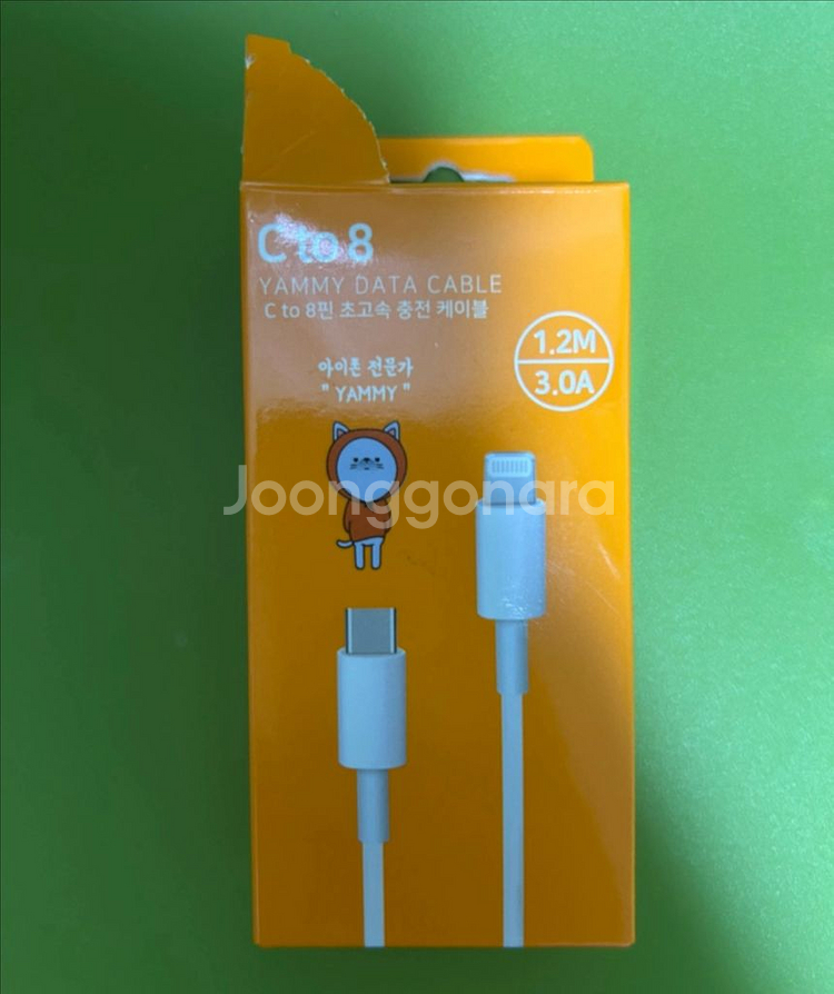 C to 8핀 데이터 케이블--0