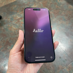 아이폰15프로 블랙 티타늄, 256G