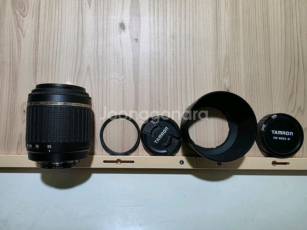 탐론 55-200 니콘 f마운트 망원 줌렌즈--1