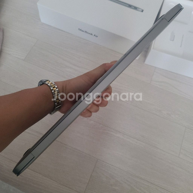 맥북에어 2018 i5 8기가램 풀박스--5