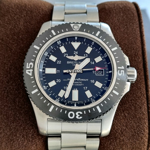 브라이틀링 슈퍼오션 스페셜 검판 44mm Y17393